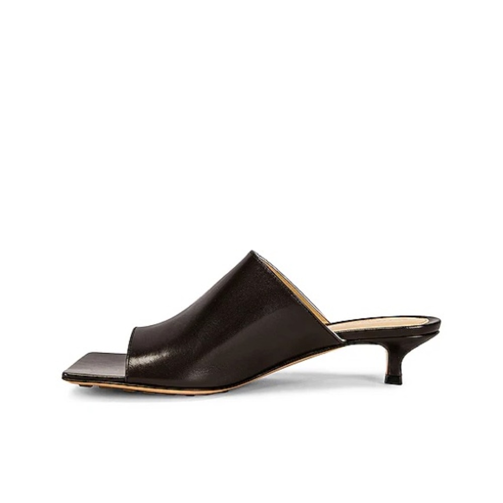Bottega Veneta Dark Brown Mules New 41.5